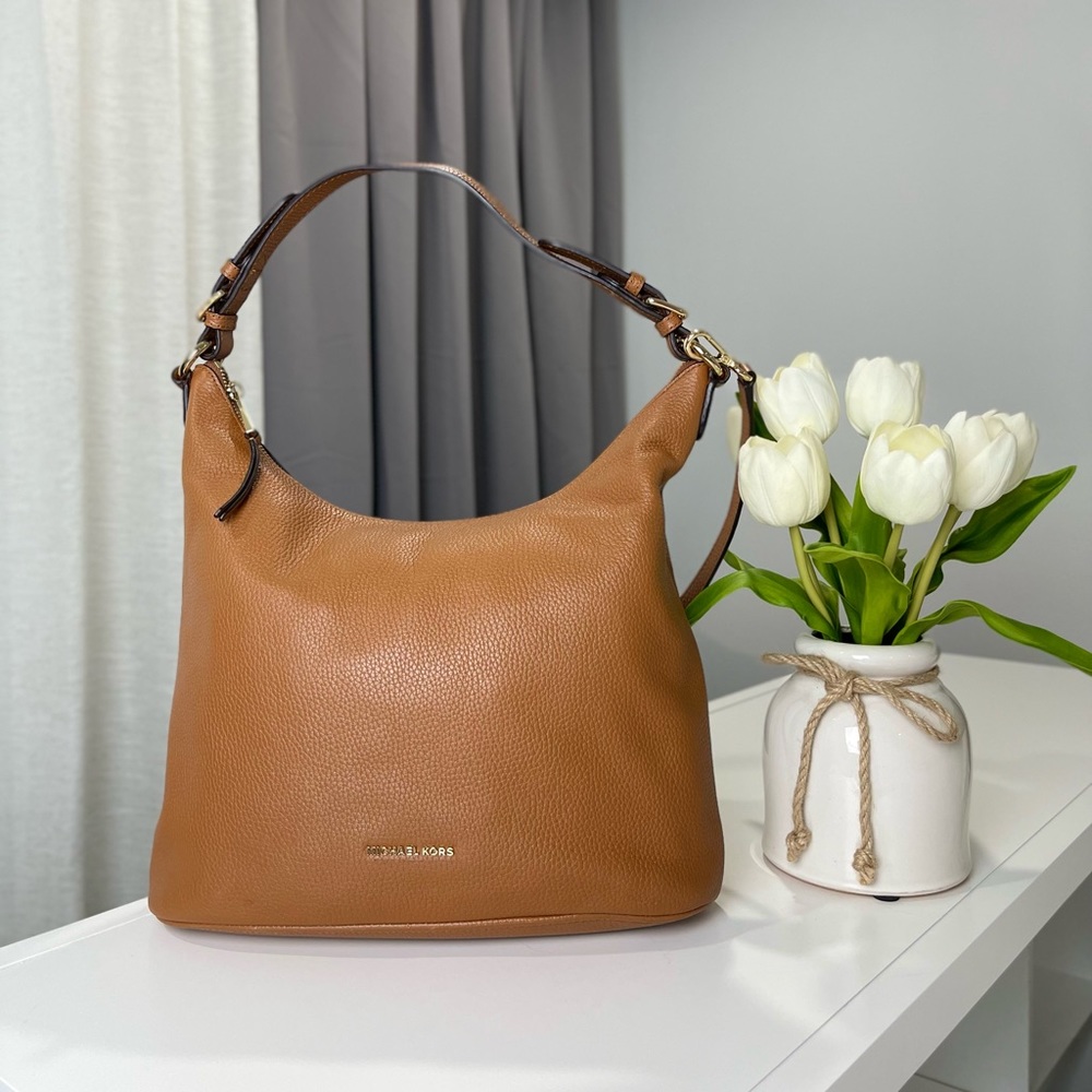 Michael Kors Lupita Large Hobo Leather